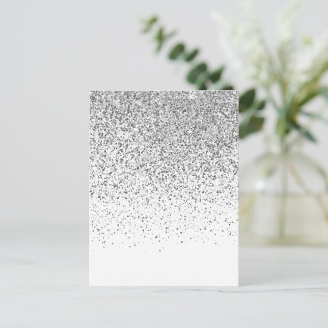 Postal Festiva Patrón de gradiente de brillo 3 (Anverso de pie)