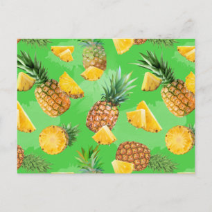 Postal Festiva Patrón de Piña 6