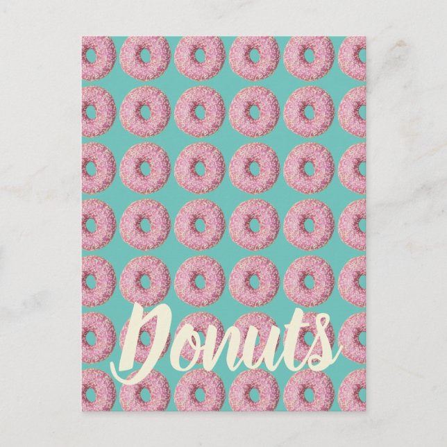 Postal Festiva Patrón no vegano para el dulce vegetariano (Anverso)