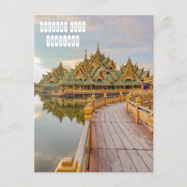 Postal Festiva Pavilion of the Enlightened in the Ancient City (Anverso)