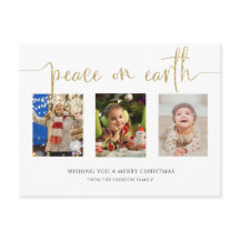 Paz en la Tierra Navidades 3 Collages de fotos Pur