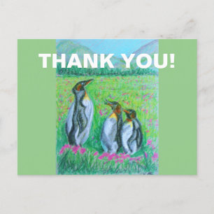 Postal Festiva Penguin Postcard