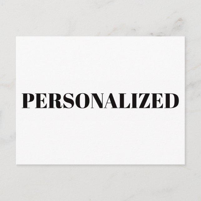 Postal Festiva Personaliza el tuyo (Anverso)