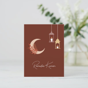 Postal Festiva Personalizable Boho Ramadan Kareem