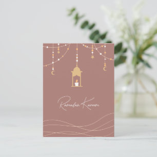 Postal Festiva Personalizable Boho Ramadan Kareem