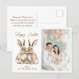 Postal Festiva Personalizable 🐇 Egg-stra Especial Easter Wish