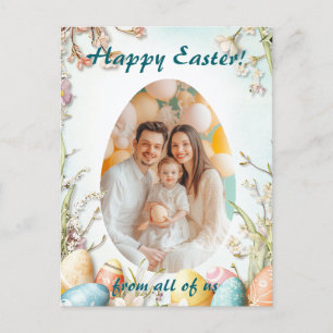 Postal Festiva Personalizable 🐇 Huevos squisite Semana Santa