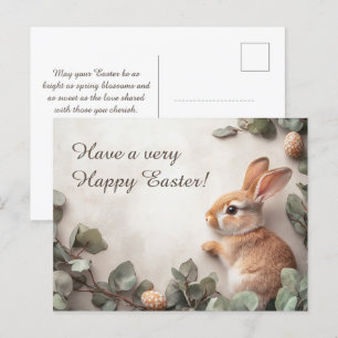 Postal Festiva Personalizable 🐇 la agitada Semana Santa