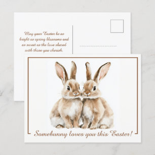 Postal Festiva Personalizable 🐇 la agitada Semana Santa