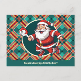 Postal Festiva Personalizable 🎅 Navidades pickleball