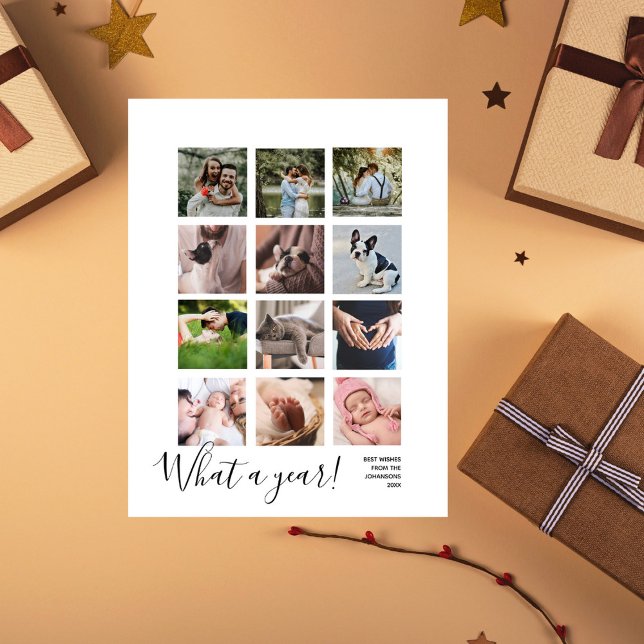 Postal Festiva Personalización de los Navidades de fotografía Wha (Subido por el creador)