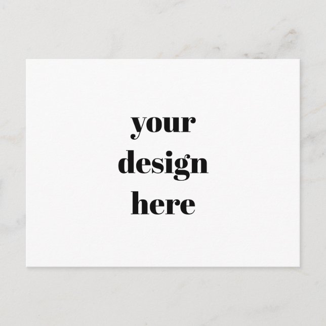 Postal Festiva Personalización o Personalizar (Anverso)