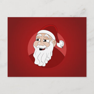 Postal Festiva Personalizado de Santa Claus