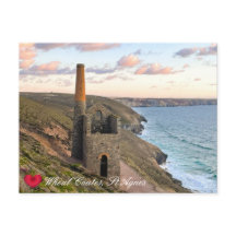 Personalizado Heart Wheal Coates St Agnes Cornwall