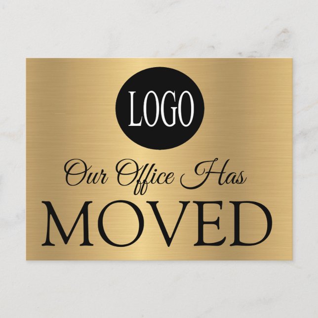 Postal Festiva Personalizado Nuestro Despacho Se Ha Trasladado Po (Anverso)