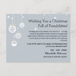 Postal Festiva Personalizados Navidades Agricultura de marketing