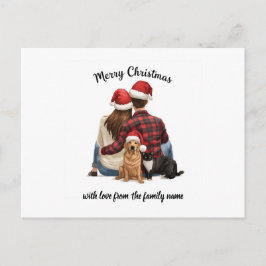 Postal Festiva Personalized Family Christmas 2025