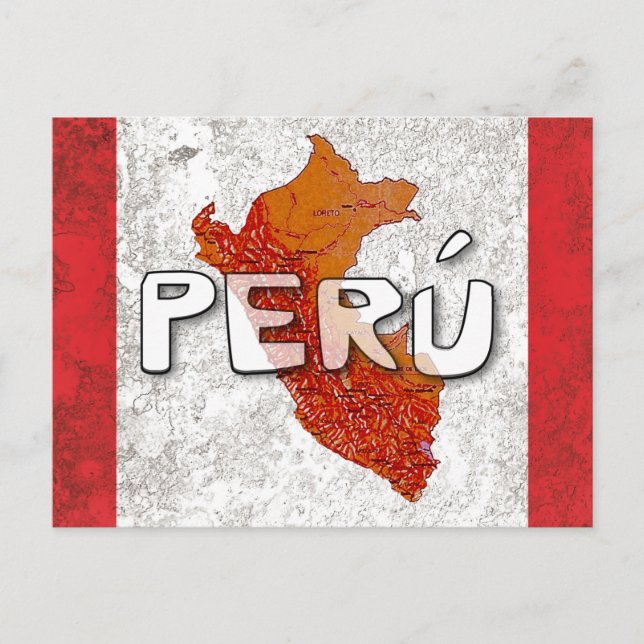 Postal Festiva Perú (Anverso)