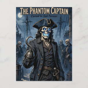 Postal Festiva Phantom Pirate Captain