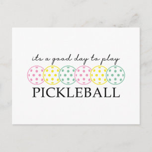 Postal Festiva Pickleball Mom Player Paddle Sport