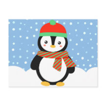 Pingüino del día de fiesta