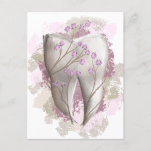Postal Festiva Pintura dental. Dentista, Dental, Odontología. Reg