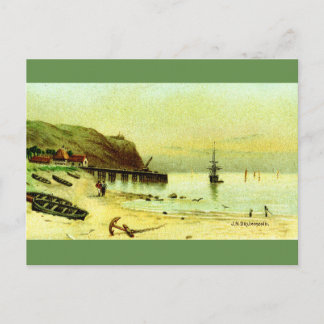 Postal Festiva Playa del Victorian