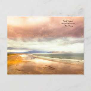 Postal Festiva Playa Inch en la península de Dingle