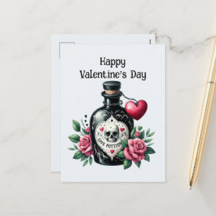 Postal Festiva Poción de amor de Guay Gothic Valentine