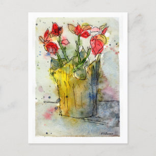 Postal Festiva Poinsettia