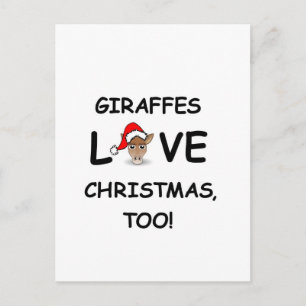 Postal Festiva ¡Por el recolector de GIRAFFE para Navidades!