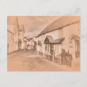 Postal Festiva Porlock High Street da Vinci