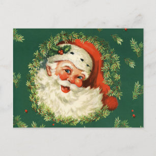 Postal Festiva Postal: Vintage Santa