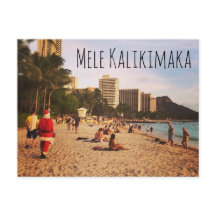 ¡Postales de los Navidades Mele Kalikimaka!