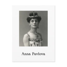 Postcard Anna Pavlova