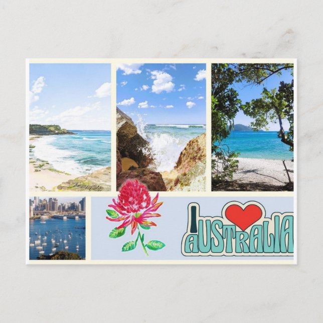 Postal Festiva Postcard Australia (Anverso)
