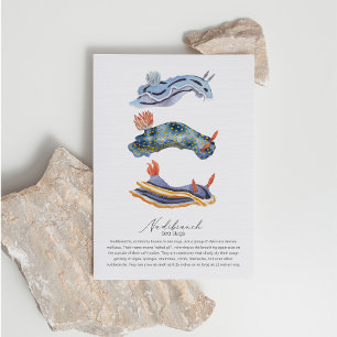 Postal Festiva Postcard de las gotas de mar