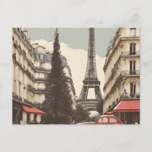Postal Festiva Postcard de París (Parris)