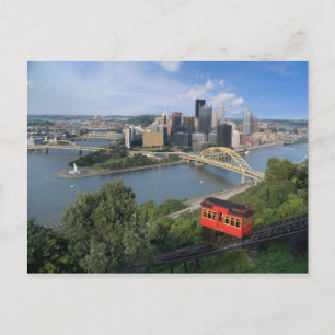 Postal Festiva Postcard de Pittsburgh Pennsylvania