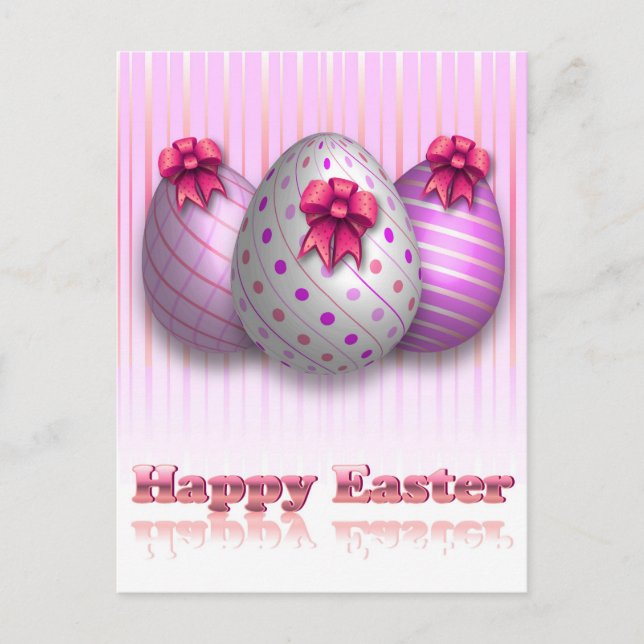 Postal Festiva Postcard Happy Easter (Anverso)