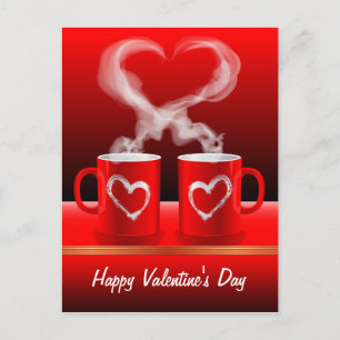 Postal Festiva Postcard Love Mugs