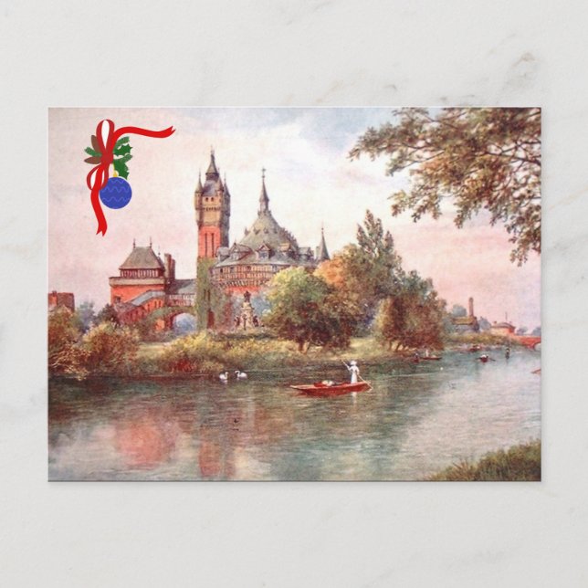 Postal Festiva Postcard navidades - Stratford-upon-Avon (Anverso)
