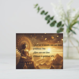 Postal Festiva Postcarta de vida espiritual