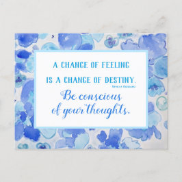 Postal Festiva Postcarta inspiradora de la Ley de Oferta de Atrac