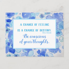 Postal Festiva Postcarta inspiradora de la Ley de Oferta de Atrac