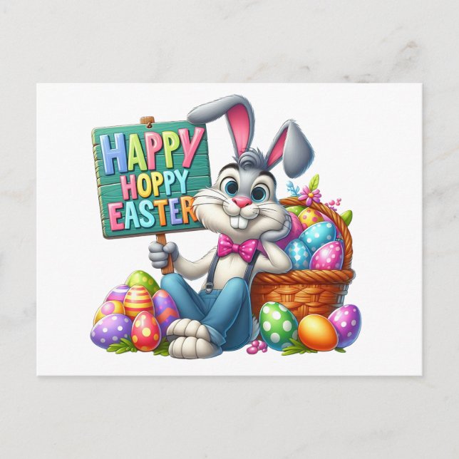 Postal Festiva Preciosa Pascua (Anverso)