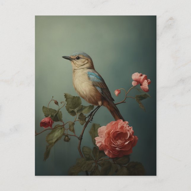 Postal Festiva Primavera dulce (Anverso)