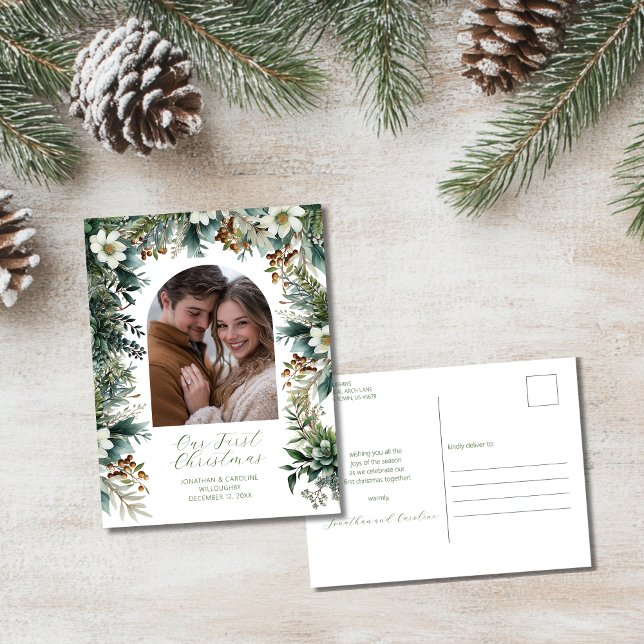 Postal Festiva Primera imagen de Arco de Verdor Elegante de Navid (Subido por el creador)