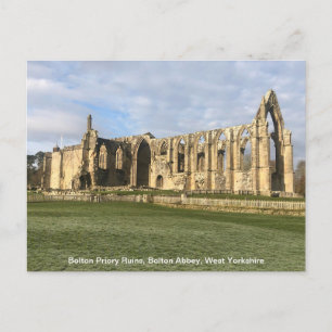 Postal Festiva Priorato de Bolton, Bolton Abbey, Yorkshire del Oe