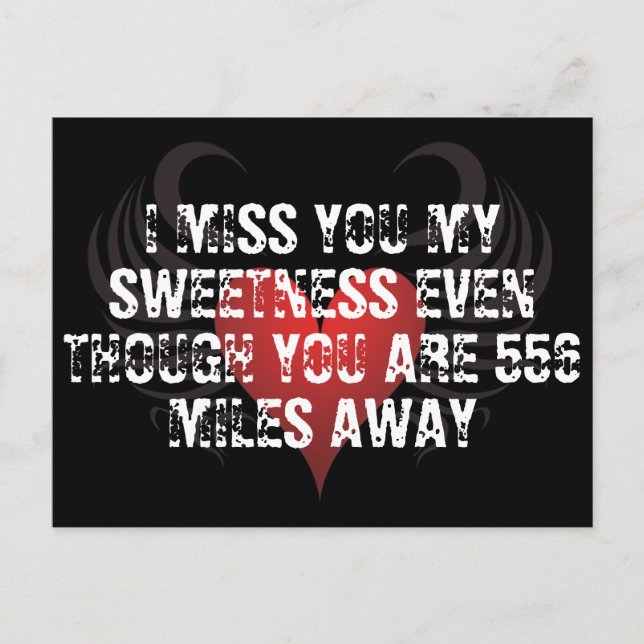 Postal Festiva Prisión de San Valentín Corazones de larga distanc (Anverso)